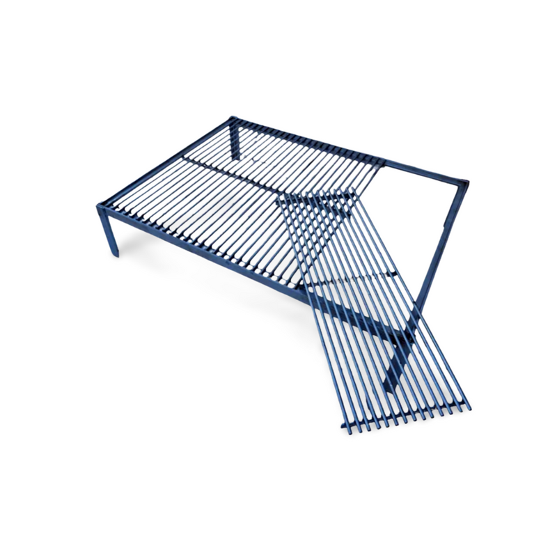 Grelha Desmontável Modular 80 x 60 Aço Inoxidável 304.