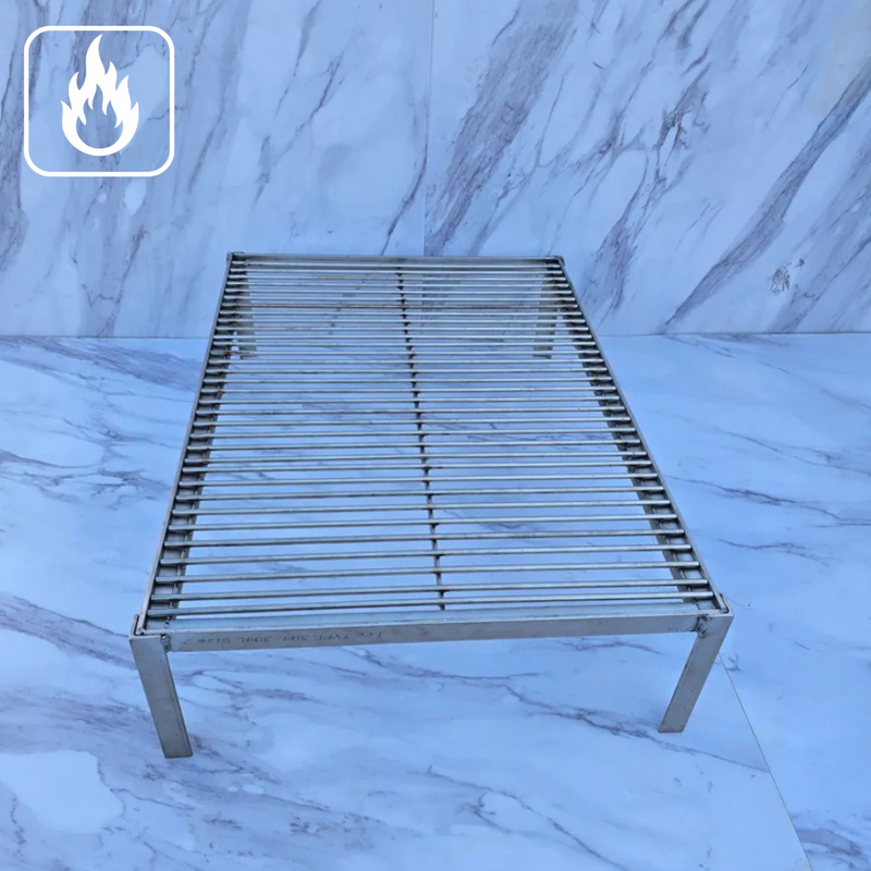 Parrilla Modular de Aço Inox 304 Desmontável 70 x 50