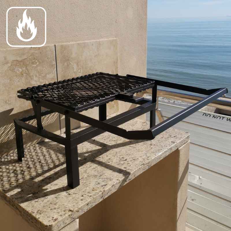 Grelha Articulada de Aço Inox 304 + BRINDE 🔥