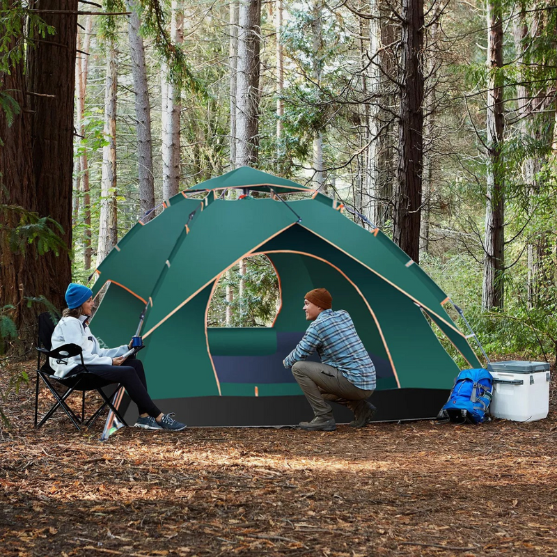Barraca de Camping Acampamento Automática 4/5 Pessoas