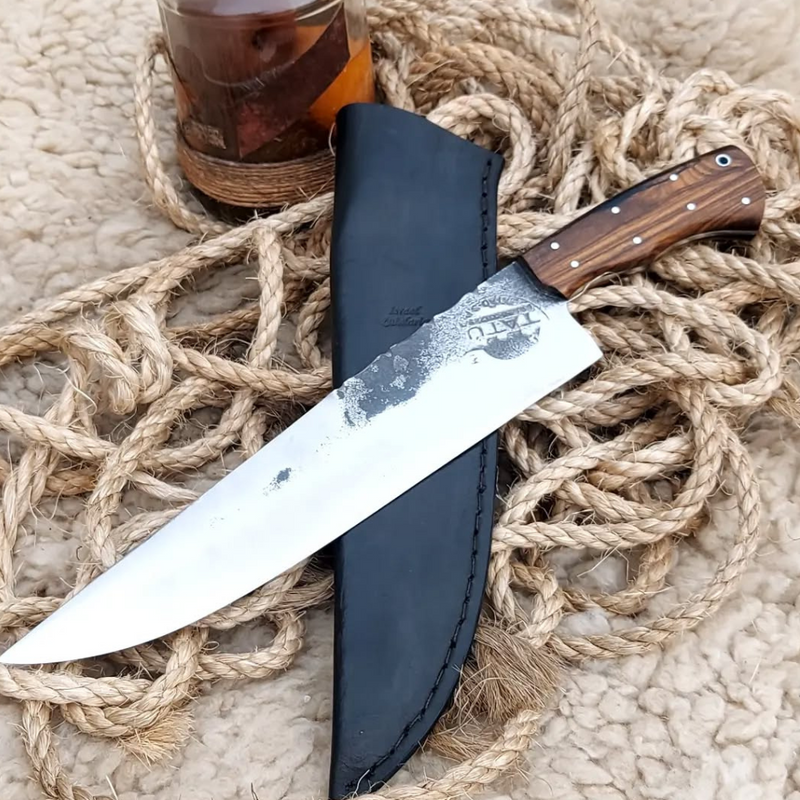 Kit de Facas Artesanais, Feitas em disco de arado Tatu!