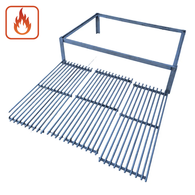 Parrilla Modular de Aço Inox 304 Desmontável 70 x 50