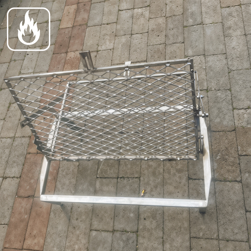 Grelha Articulada de Aço Inox 304 + BRINDE 🔥