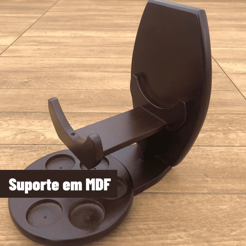 Barril de Estanho 1 Litro com Prato Giratório